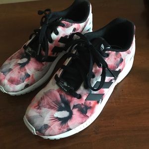 COPY - Floral Adidas sneakers